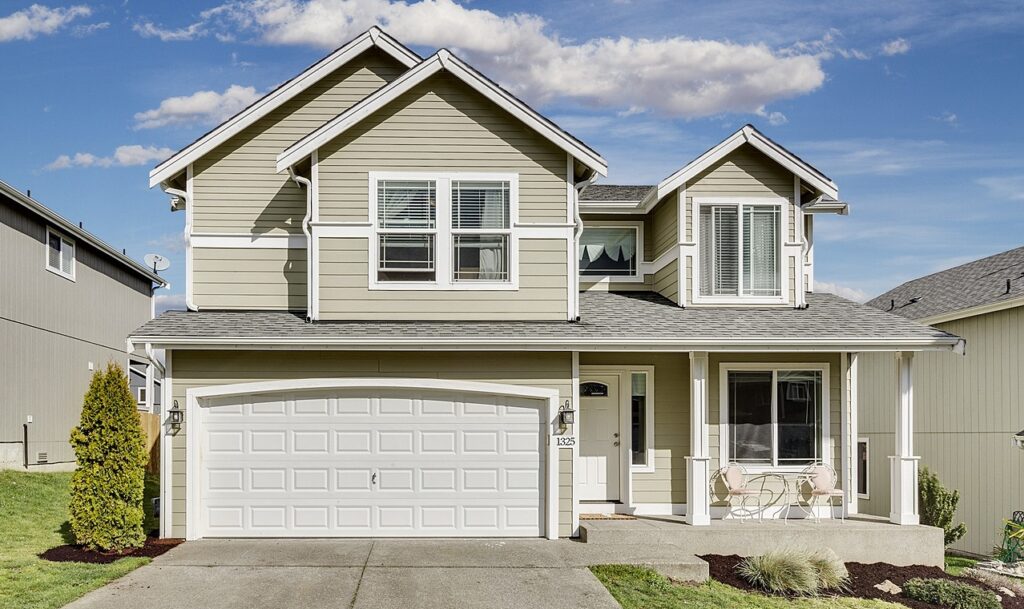 driveway, house, suburb